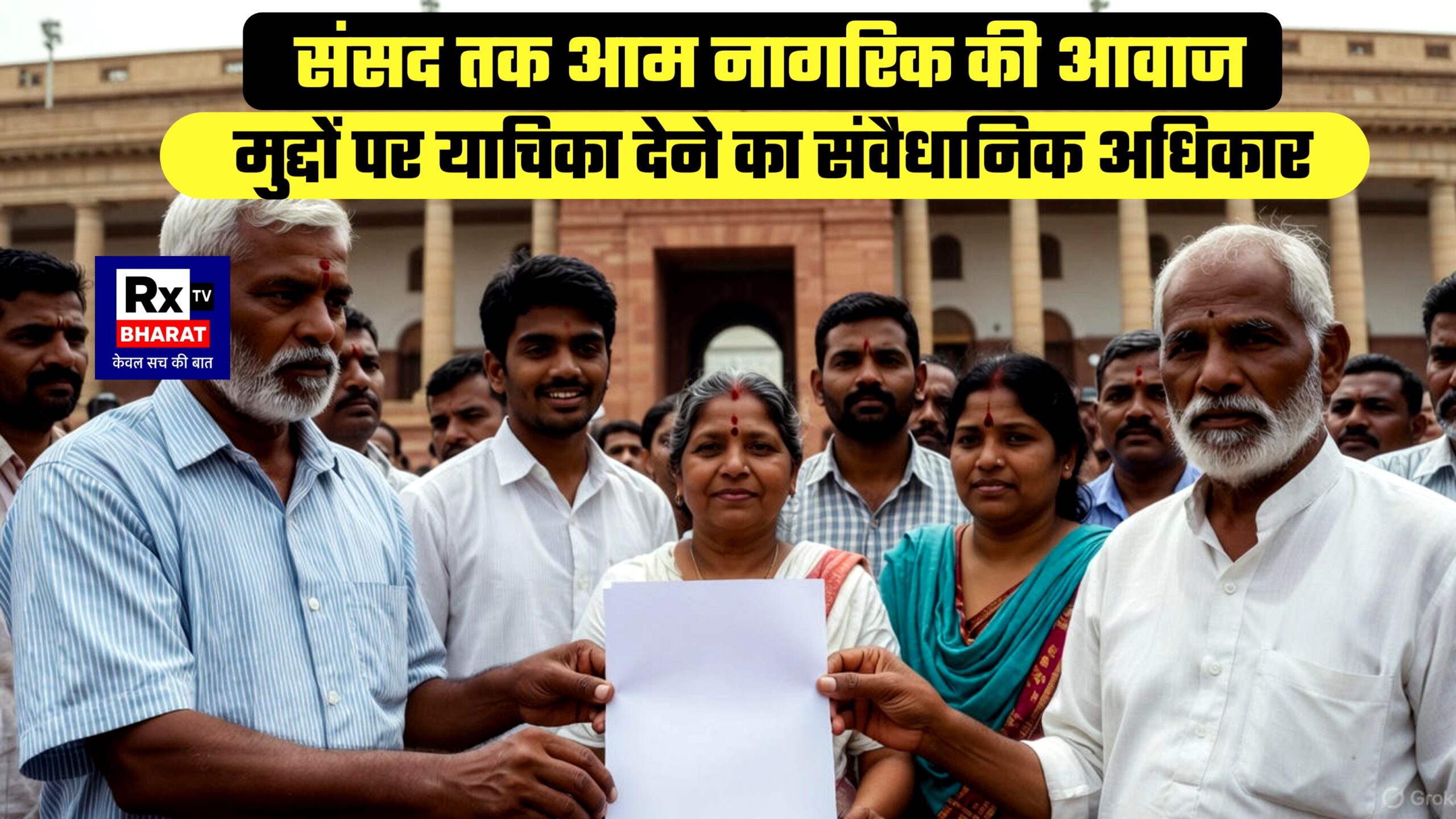 संसद तक आम नागरिक की आवाज जनहित मुद्दों पर याचिका देने का संवैधानिक अधिकार