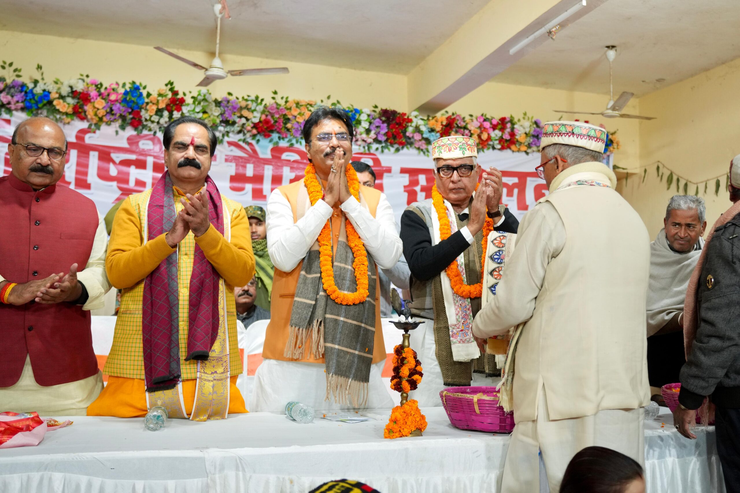 पुनौराधाम में मैथिली सम्मेलन शुरू