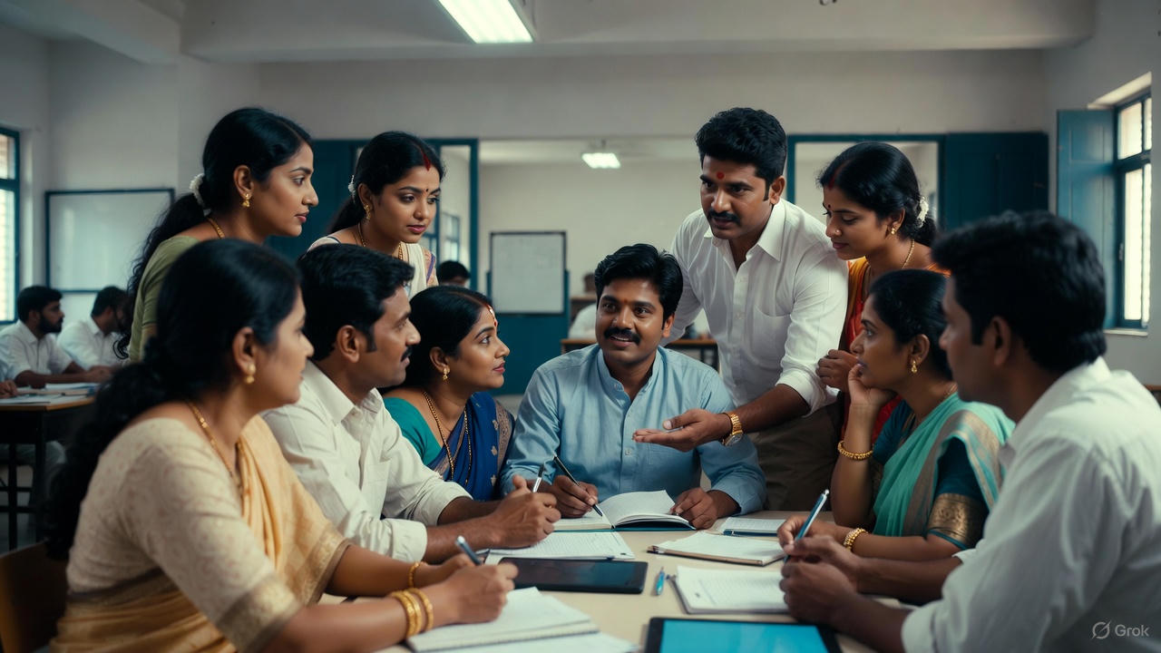 कॉम्पलेक्स रिसोर्स सेंटर पर शिक्षकों की मासिक बैठक NEP 2020 के तहत CRCC भ्रमण व अकादमिक संवर्धन की नई व्यवस्था