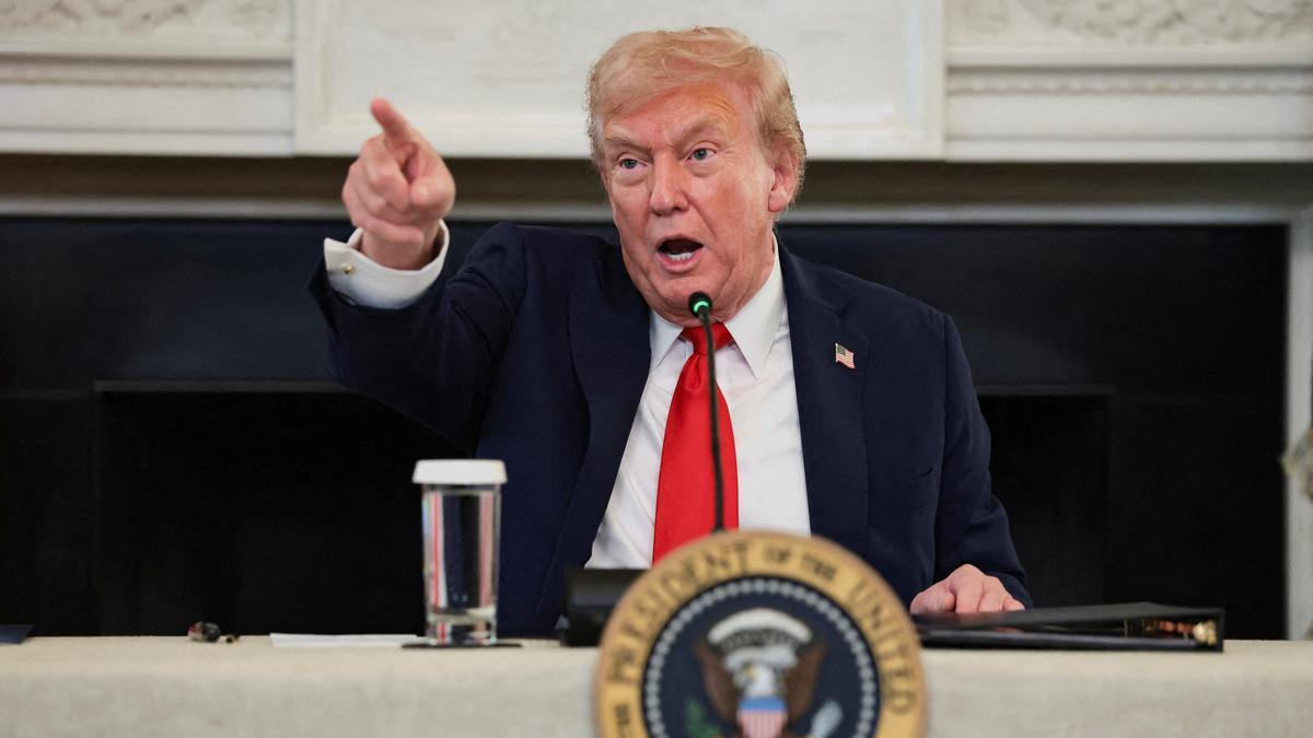 Trump heaps praise on U.K. troops after furore over his comments on NATO troops avoiding Afghan front line