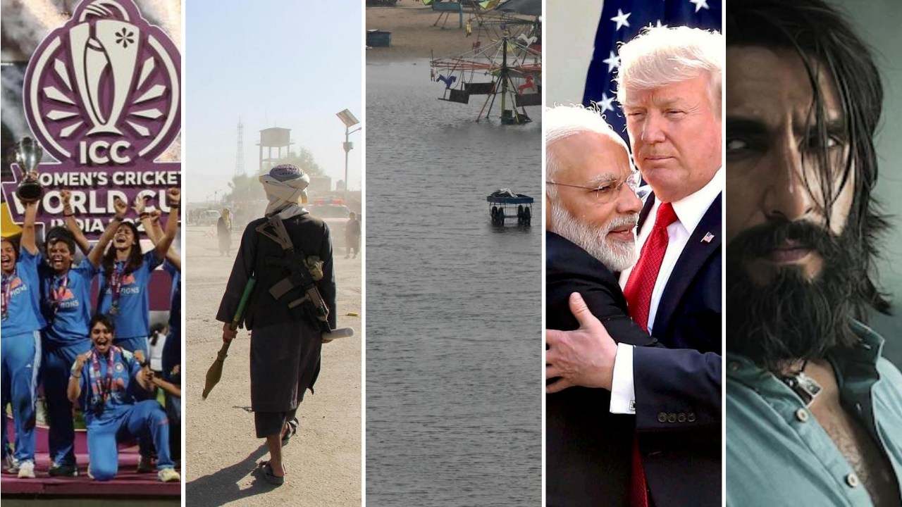 From ballot boxes to battlefields, from stadiums to screens, a look back on the year that went by