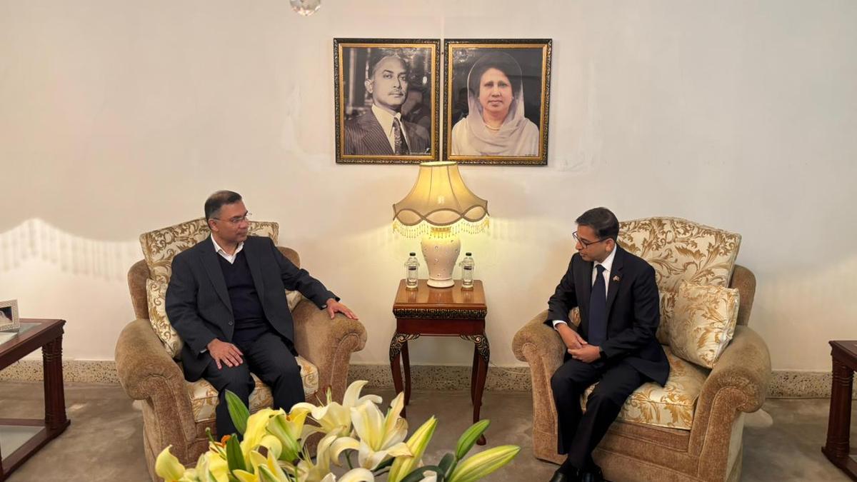 Indian envoy to Bangladesh Pranay Verma meets new BNP chairman Tarique Rahman