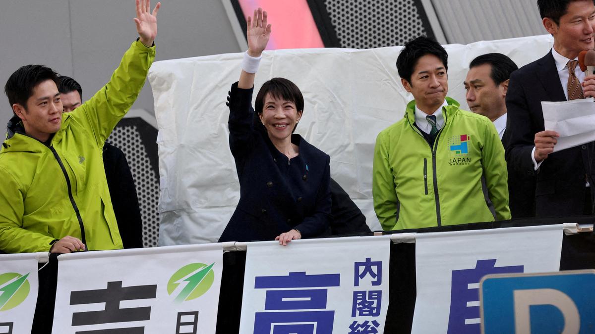 Japan PM Takaichi’s party poised for landslide victory, Asahi poll shows