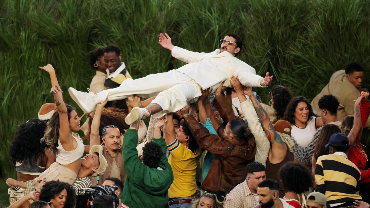 Bad Bunny at Super Bowl: Singer celebrates Puerto Rico in joyous halftime show