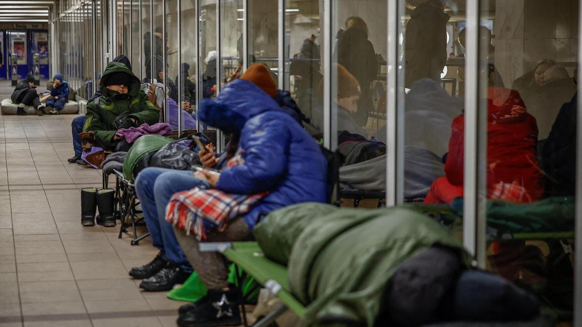 Missiles pound Ukraine capital ahead of Russian invasion anniversary