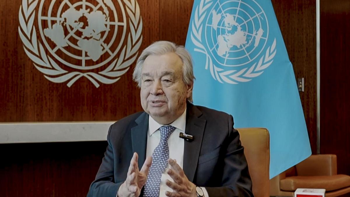 Antonio Guterres says India’s permanent contribution to world is of enormous importance.