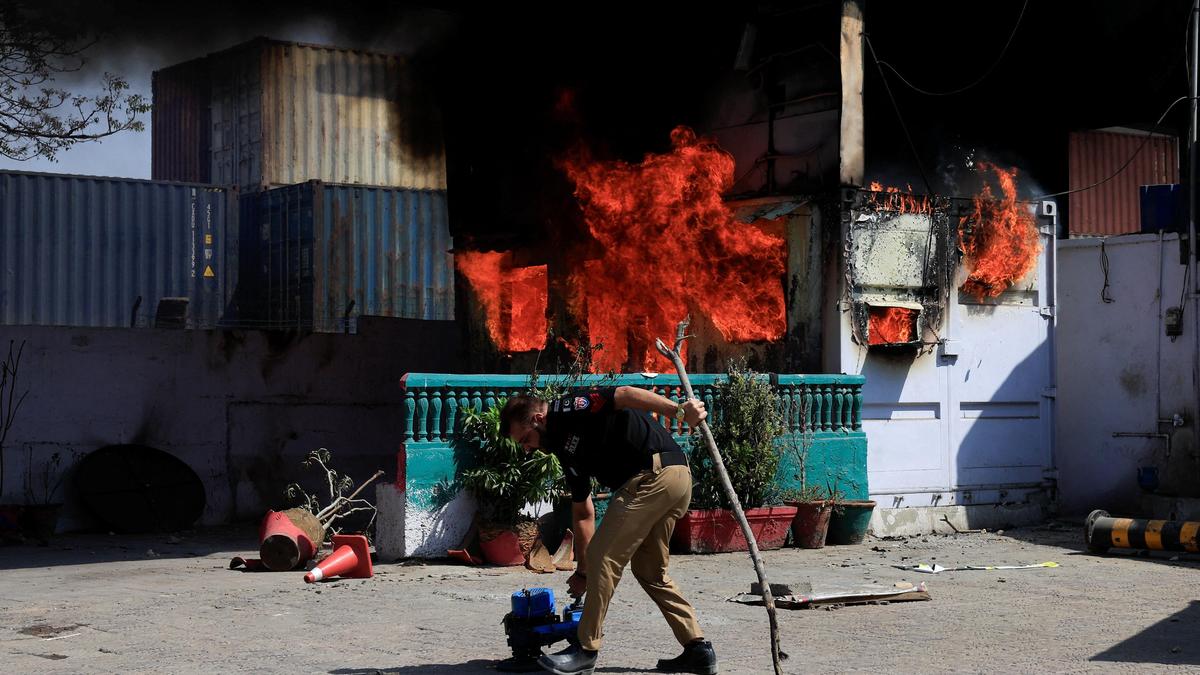 Eight killed in pro-Iran protest at U.S. consulate in Pakistan