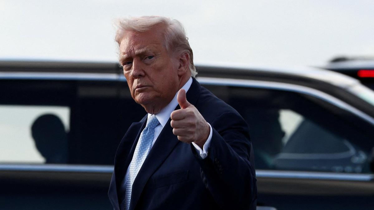 Trump eases oil sanctions on Iran, says Hormuz should be guarded by other nations