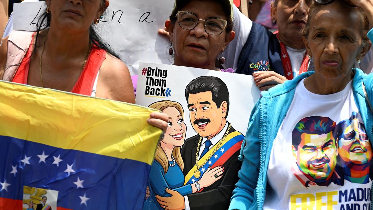 Venezuela’s Maduro thanks supporters in first online post from U.S. prison