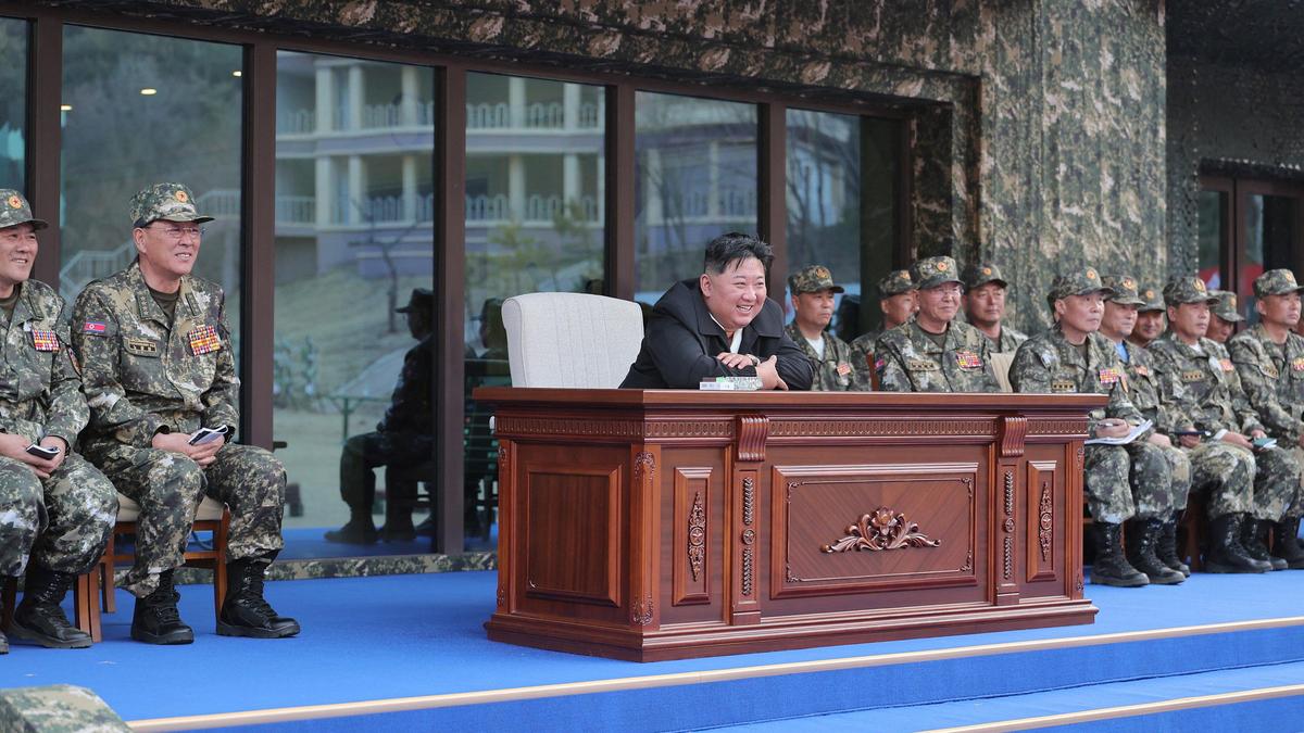 North Korea’s Kim inspects solid-fuel engine, new tank as Pyongyang steps up military development