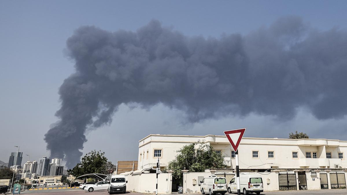 Some oil loading operations suspended after fire in UAE’s Fujairah, industry sources say
