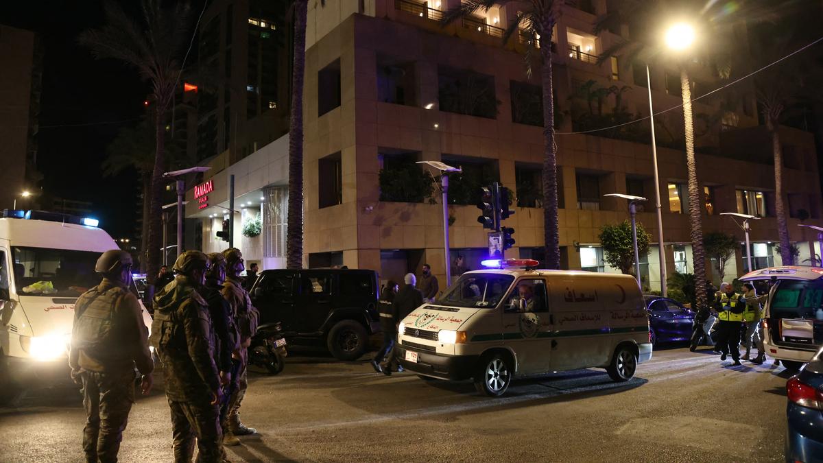 Iran says can fight for months as Israel strikes Beirut hotel