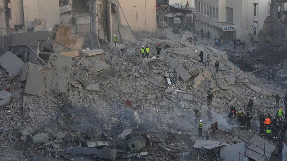 Lebanon says Israel strikes on central Beirut kill at least six