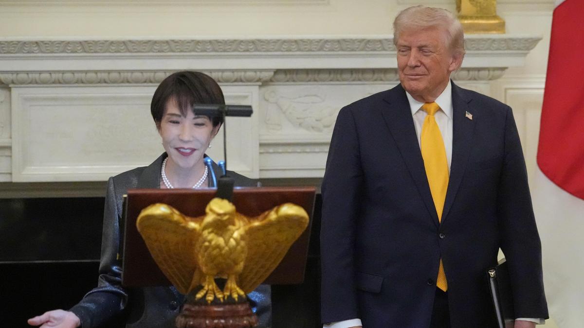 Japan’s Takaichi tries to reaffirm alliance with Trump as he seeks help securing Strait of Hormuz