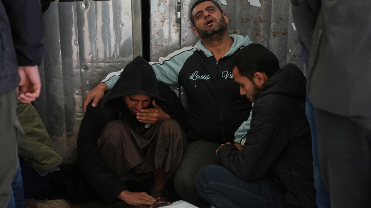 Gaza civil defence says Israeli strikes kill seven